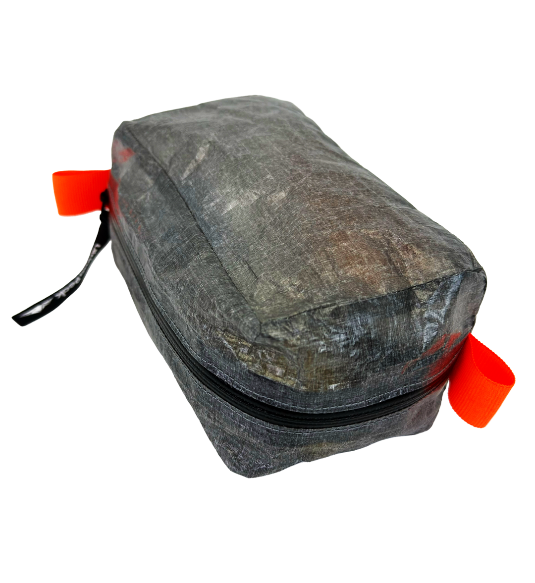 Closed AeroStash Dyneema ditty bag viewed from above