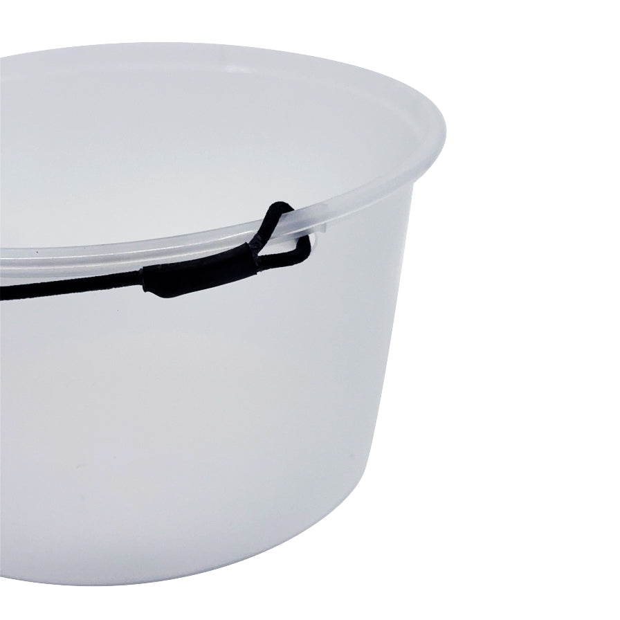 Close-up of the LiteBowl removable handle connection