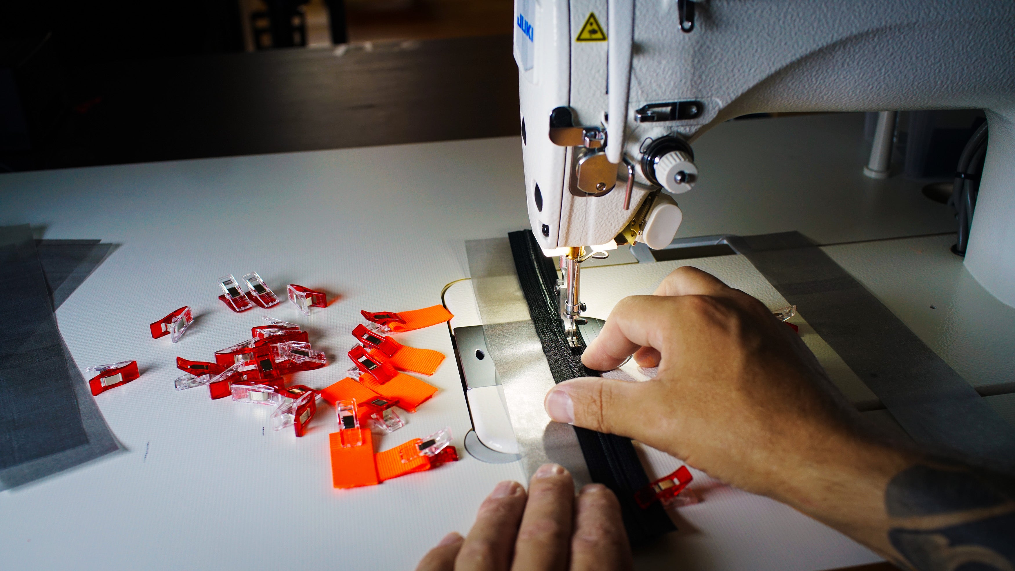 AeroCube being sewn and manufactured in Sweden